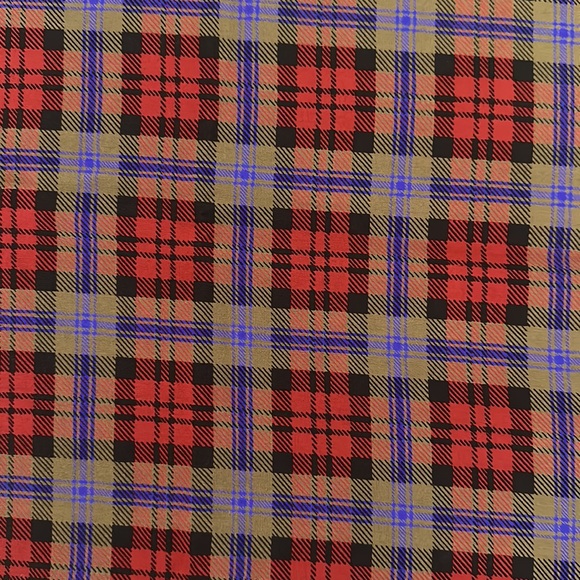 Gucci 100% Silk Plaid & Paisley Scarf - Picture 6 of 10